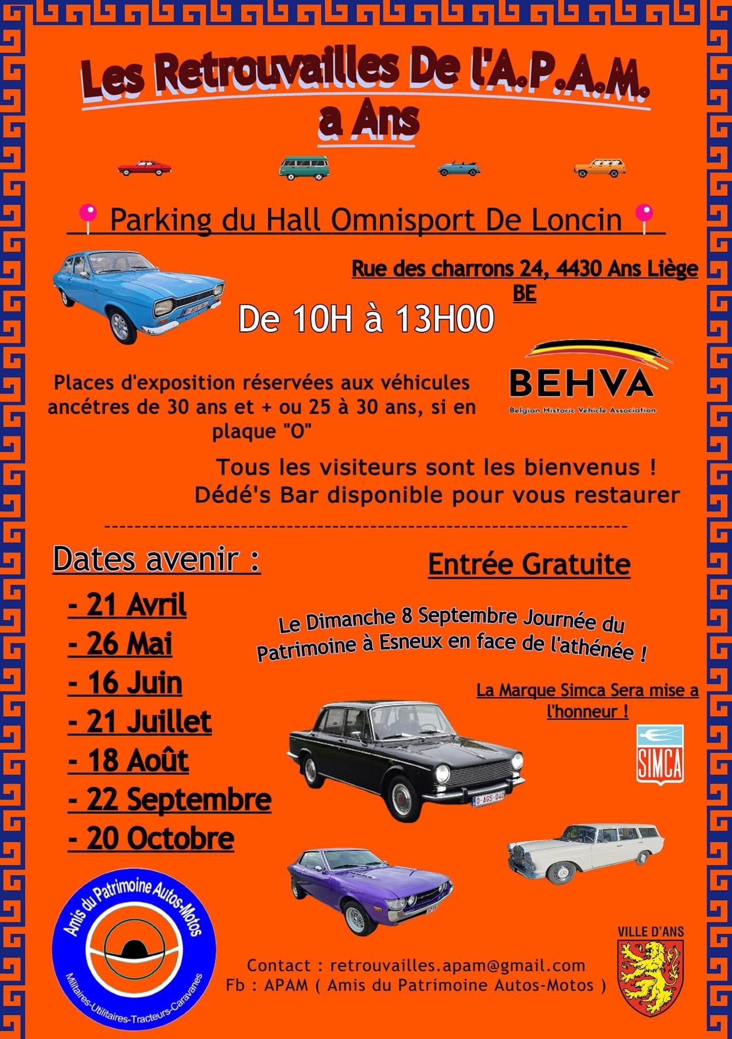 affiche deLes Retrouvailles de l'APAM