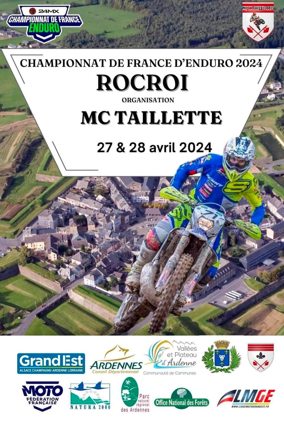 affiche deChampionnat de France d'Enduro