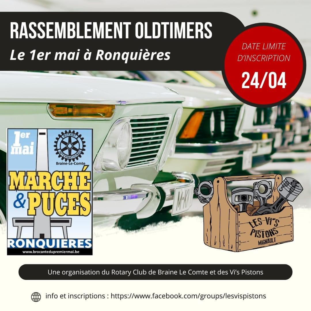 affiche deRassemblement Oldtimers
