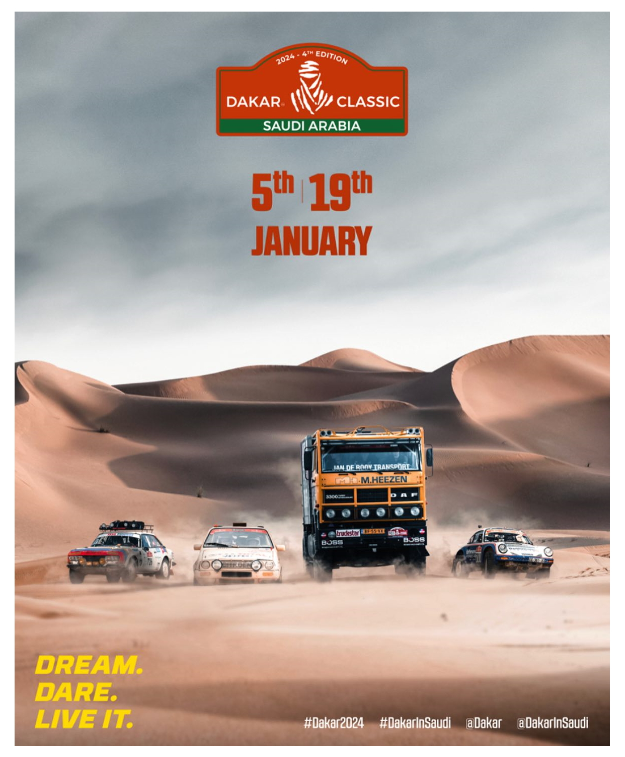 affiche deDakar Classic