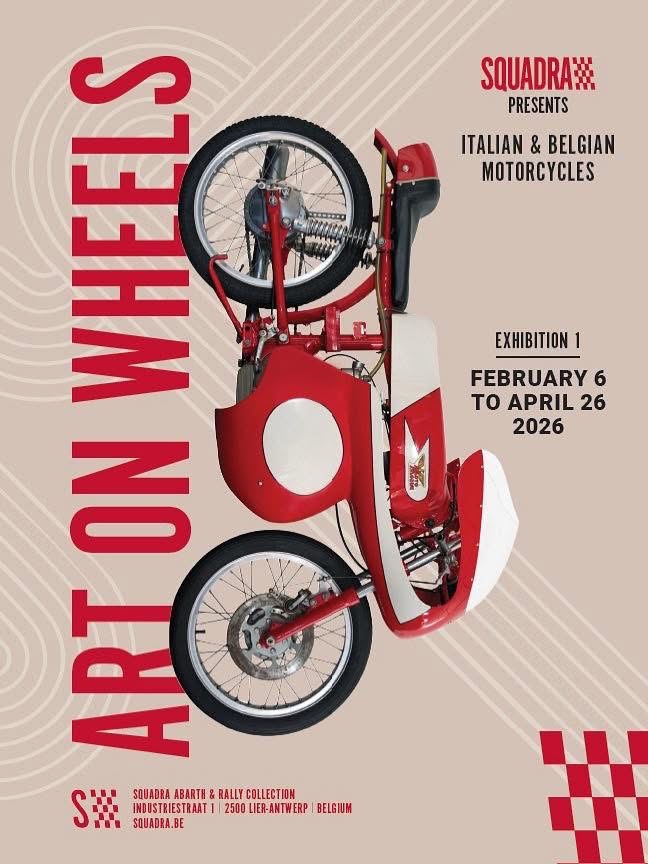 affiche deItalian & Belgian Motorcycles