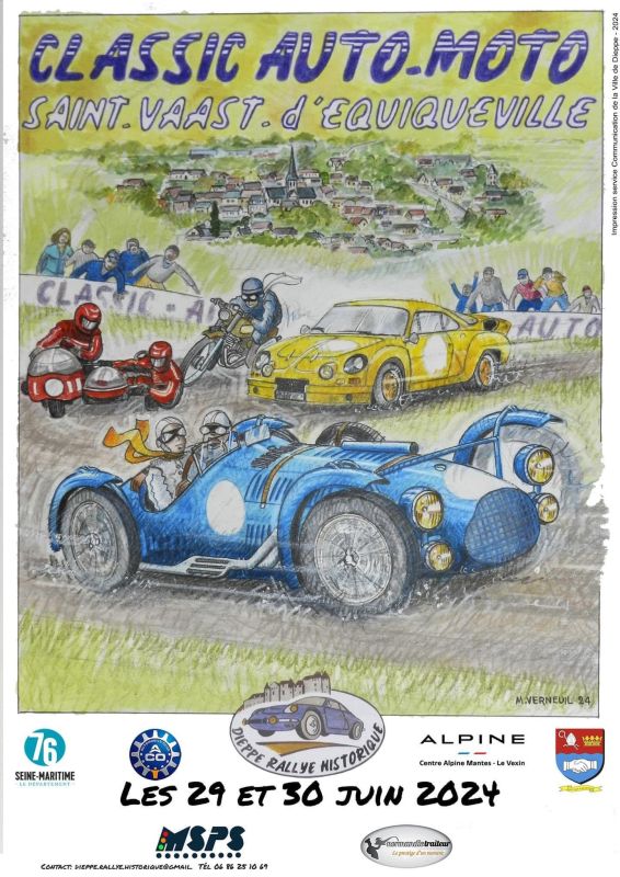 affiche de1er Classic Auto-Moto