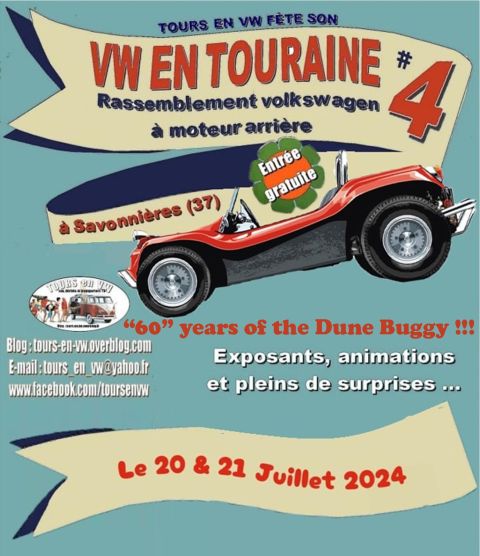 affiche deVW EN TOURAlNE # 4