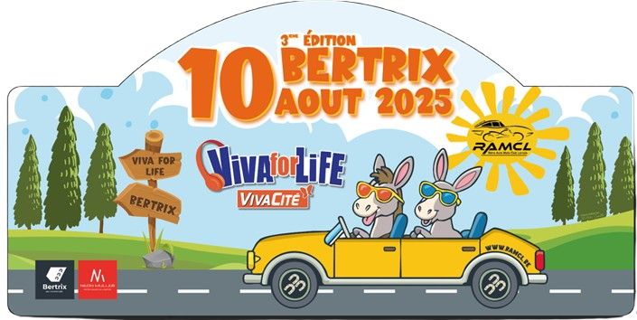 affiche deTroisième balade au profit de VIVA for LIFE