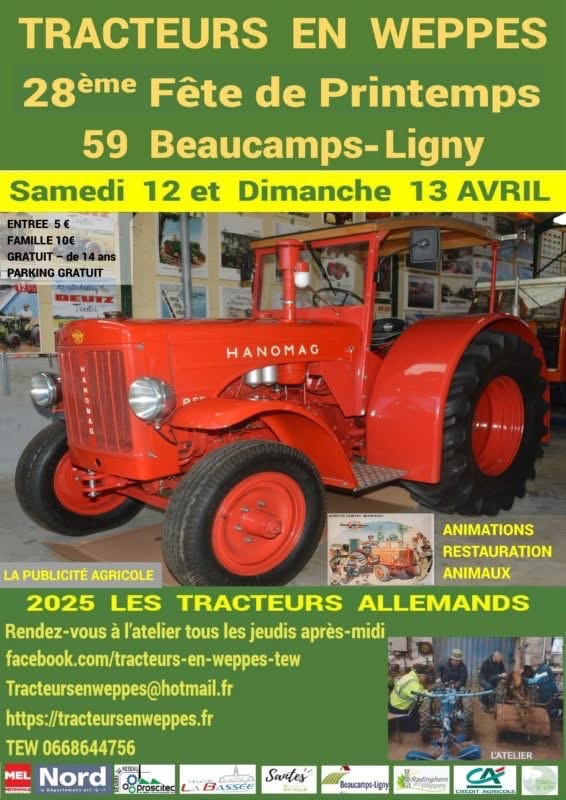 affiche deTracteurs en Weppes
